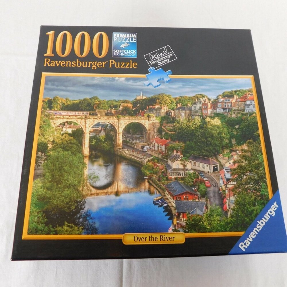Ravensburger Over the River 1000 Piece Jigsaw Puzzle Photograph 2014 COMPLETE - Picture 9 of 9